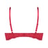 Rose Padded Underwired Bra, Red