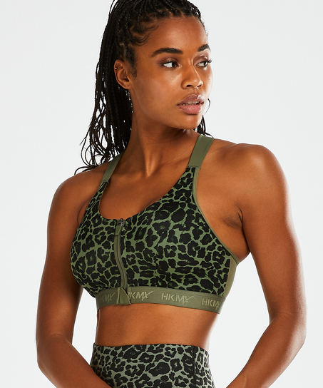 HKMX Sports bra The Pro Level 3, Green