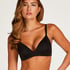 Mona Padded Non-wired Bra, Black