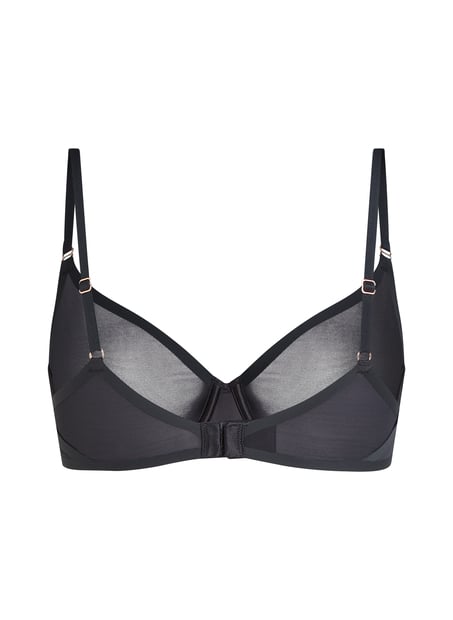 Essential non-padded underwired bra, Black