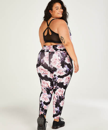 HKMX regular waist sport legging level 2, Black