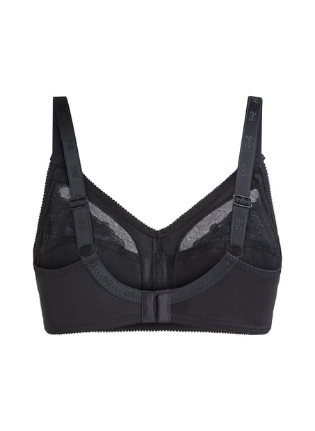 Sara Non-Padded Non-wired Bra, Black