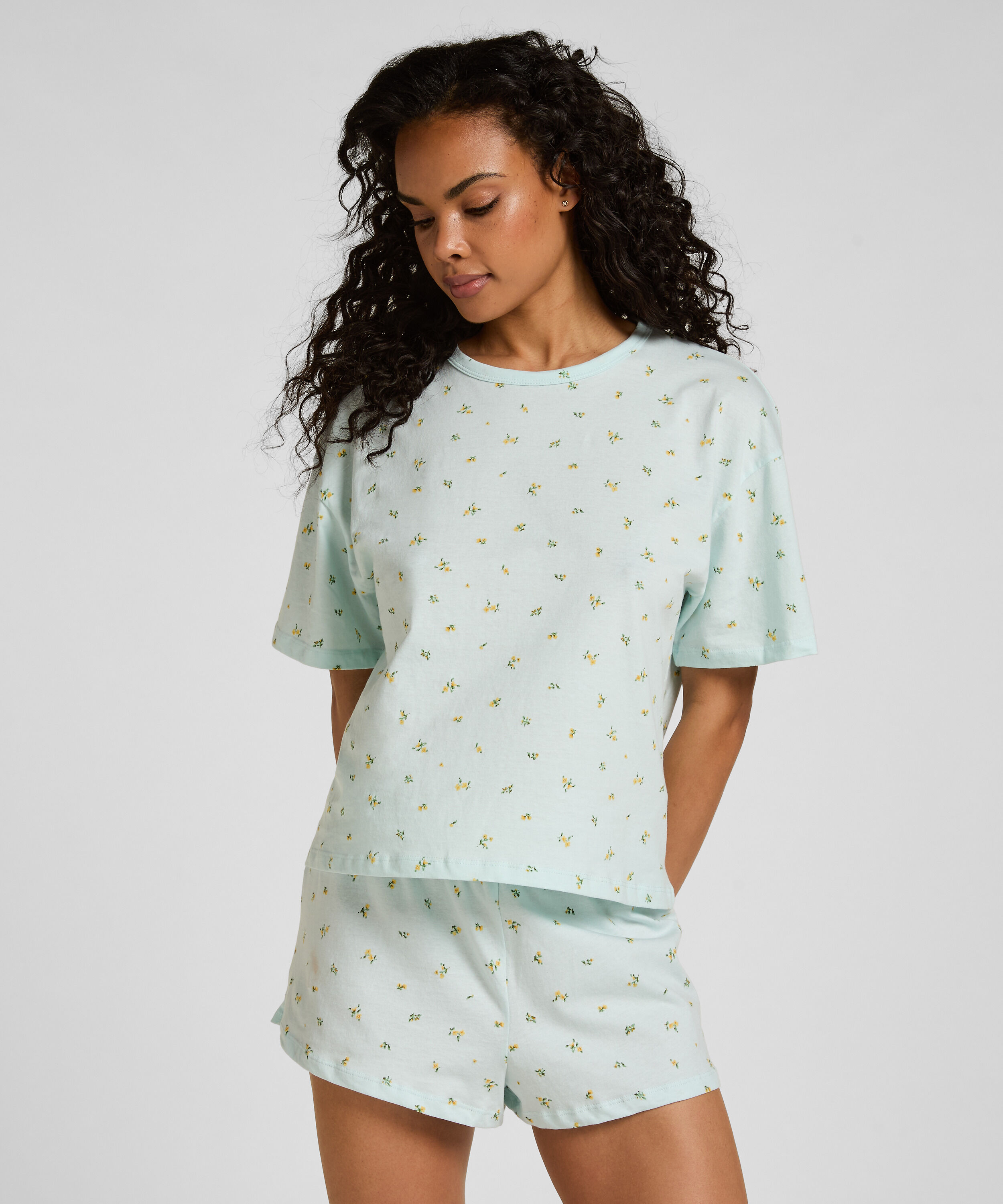 Pyjama Set Cotton, Green Pyjama Set Cotton, Green