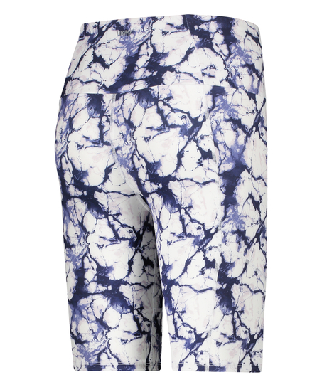 HKMX high waisted shorts, White