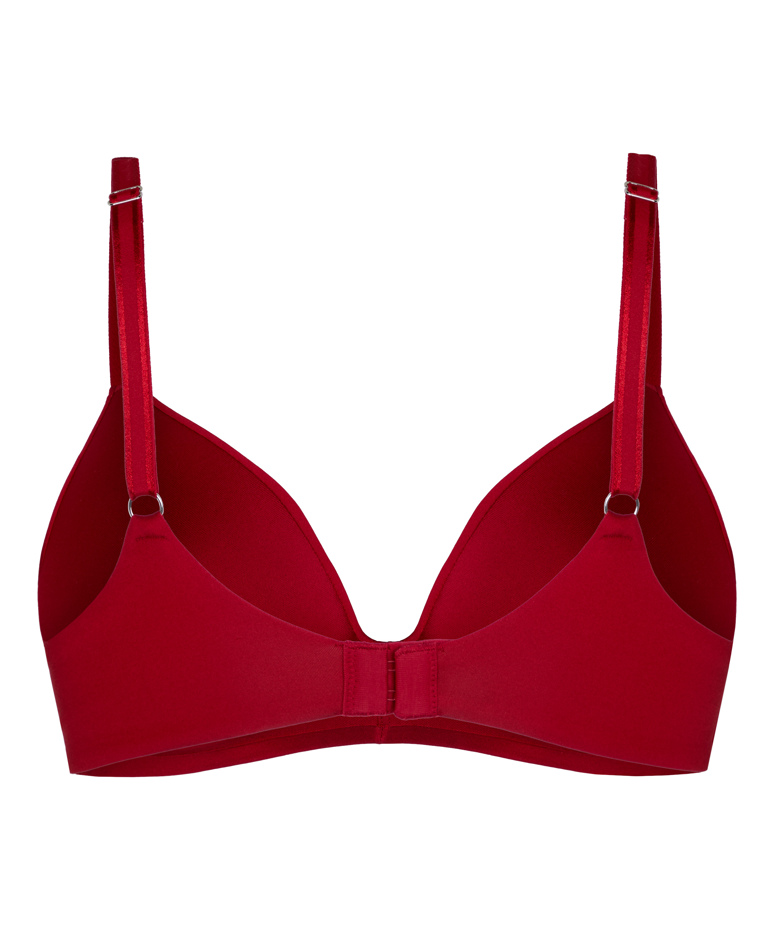 Mona Padded Non-wired Bra, Red, main