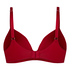 Mona Padded Non-wired Bra, Red