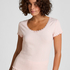 Pointelle Top Lace, Pink