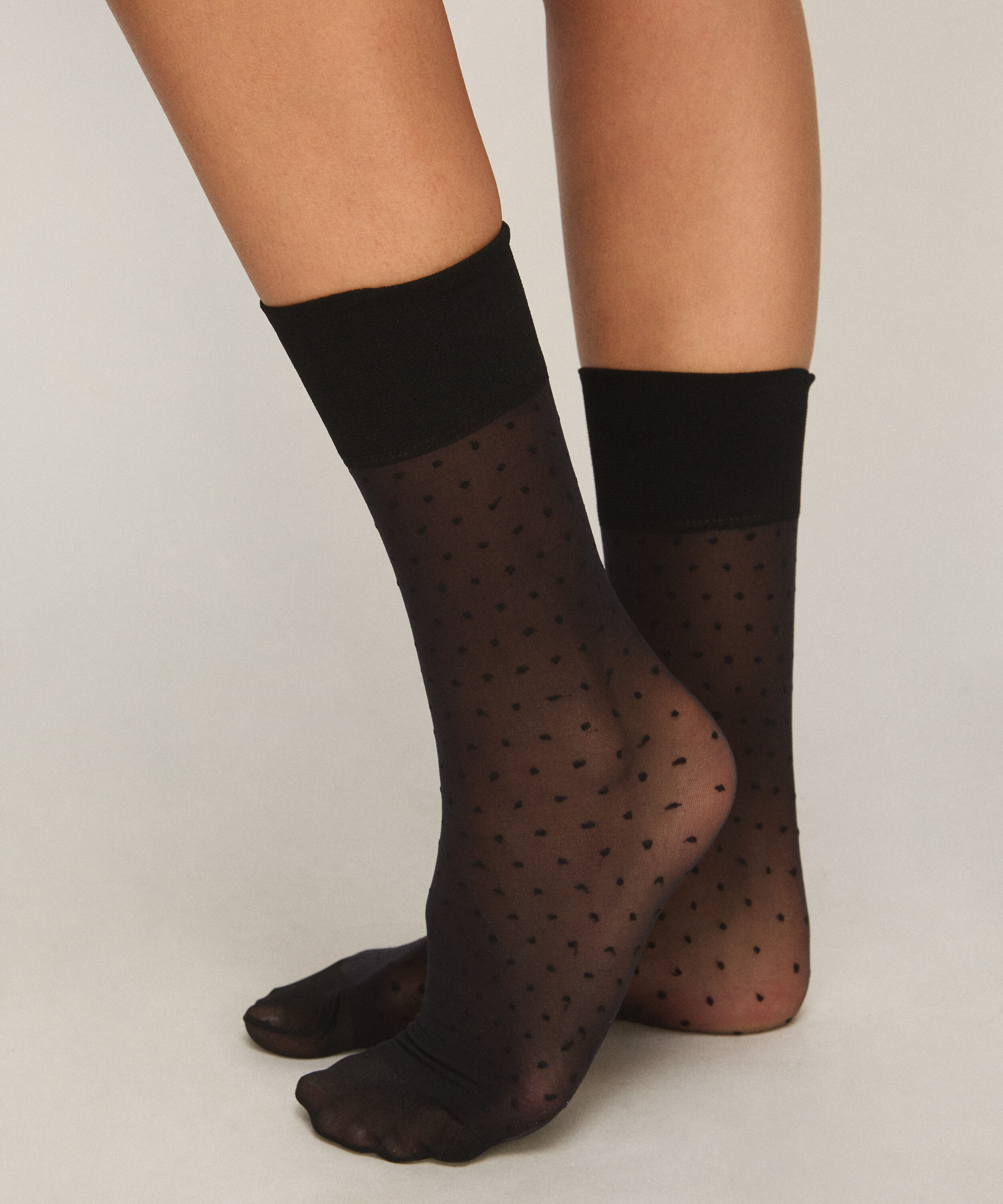 Sheer Socks Dots