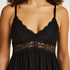 Vera Lace Pyjama Set, Black