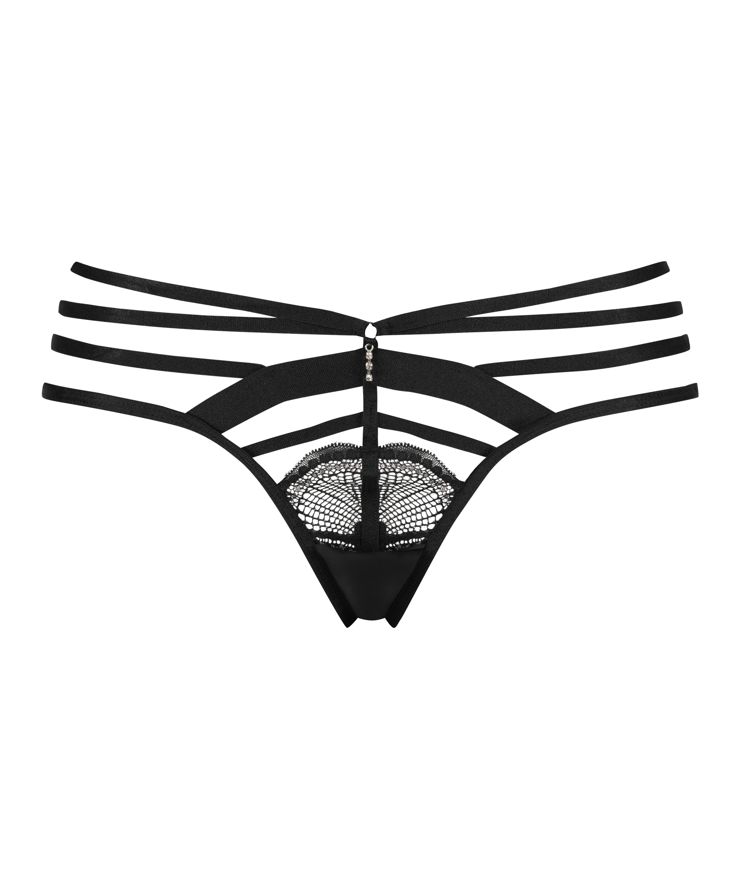 Lyra Thong, Black, main