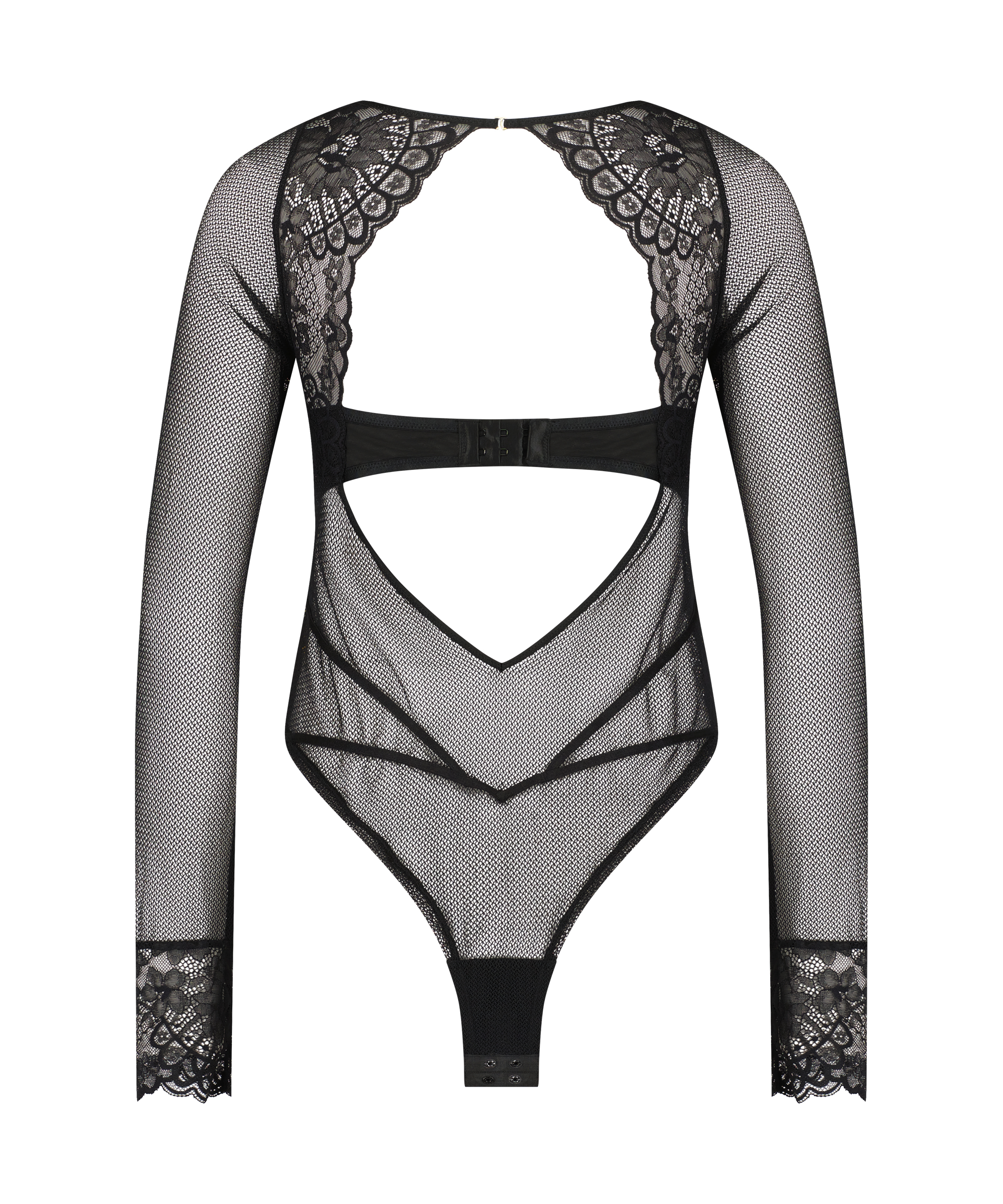 Mariella Bodysuit, Black, main