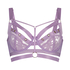 Sadie Non-Padded Underwired Longline Bra, Purple