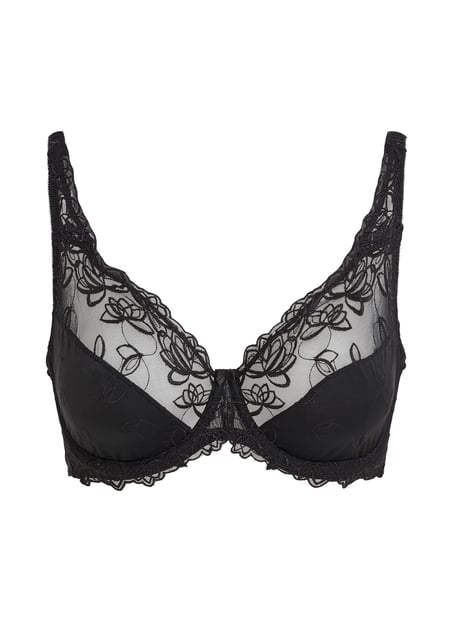 Diva Non-Padded Underwired Bra, Black