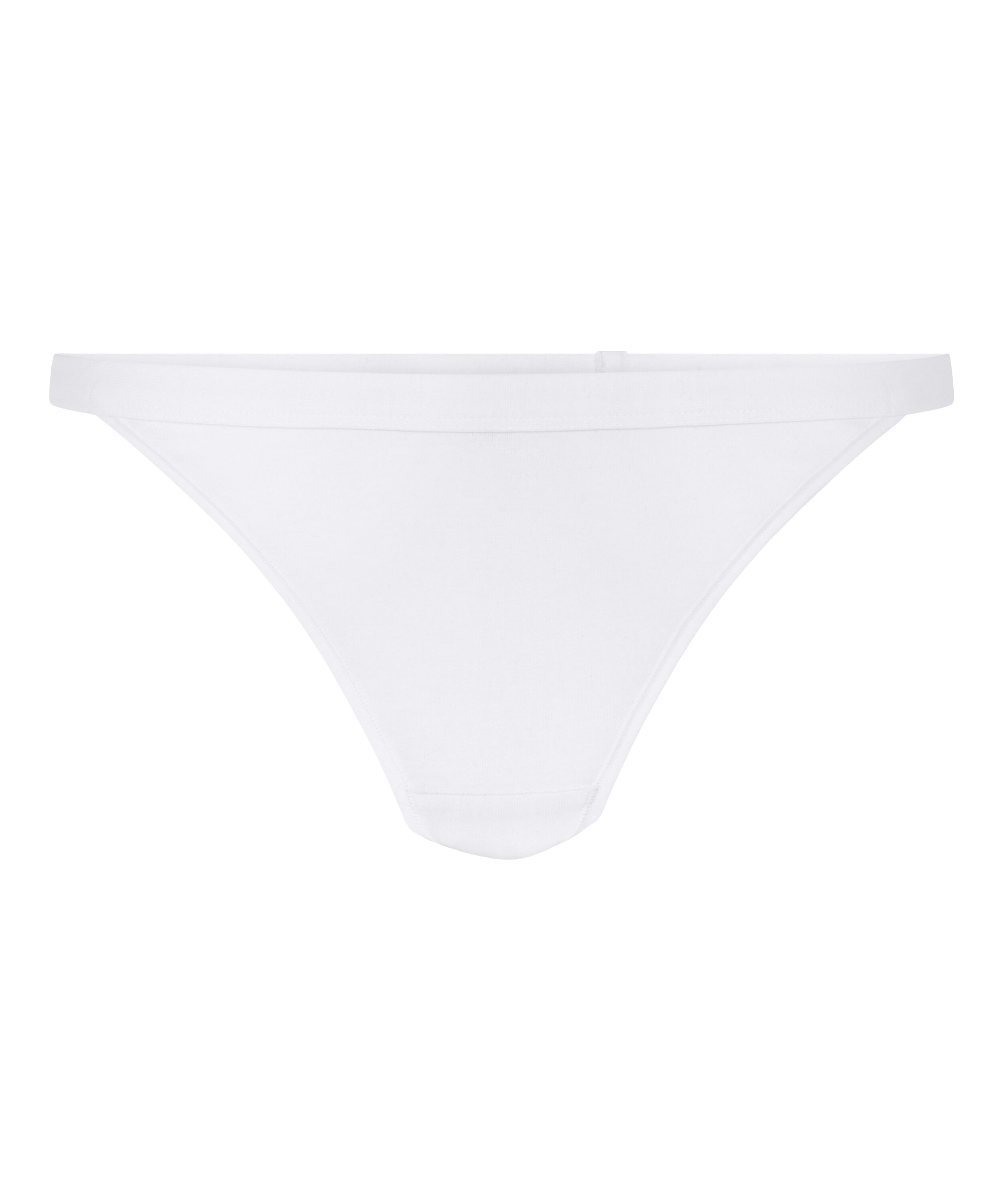 Cotton Thong, White