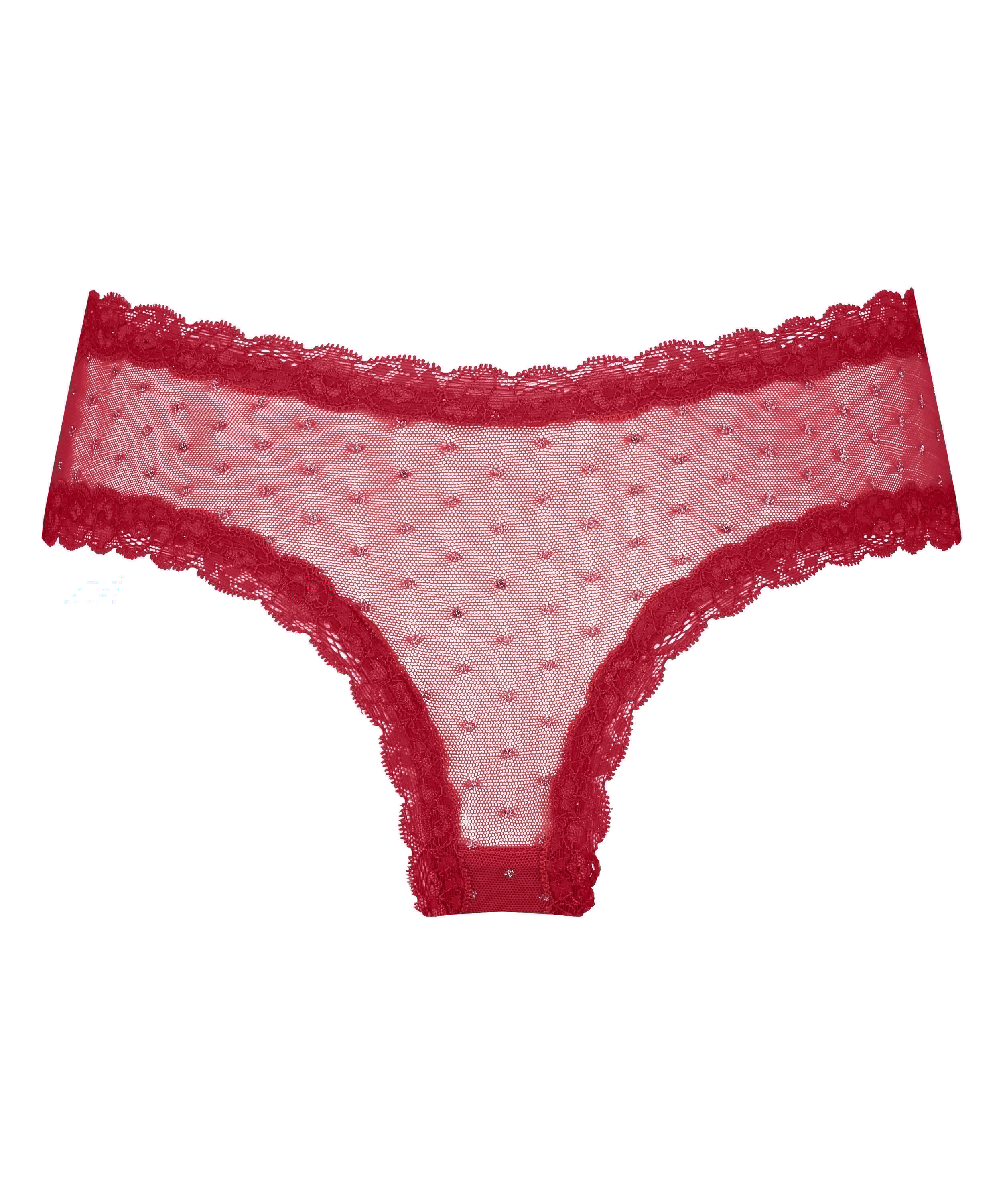 V-shape Mesh Brazilian, Red, main