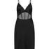 Lora Slip Dress, Black