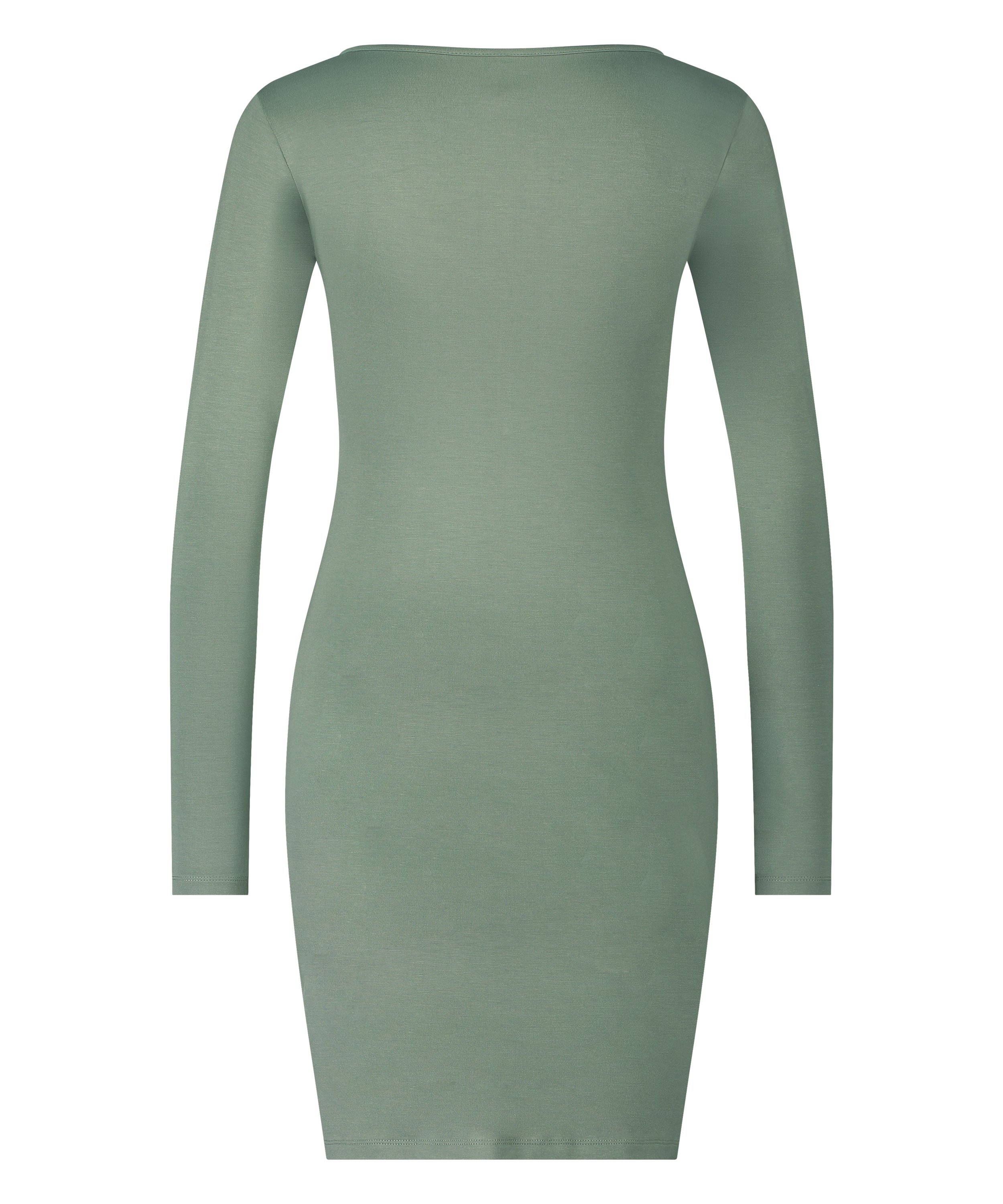 Henley Nightshirt, Green, main