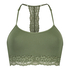 Marine seamless bralette, Green