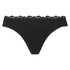 Cotton thong, Black