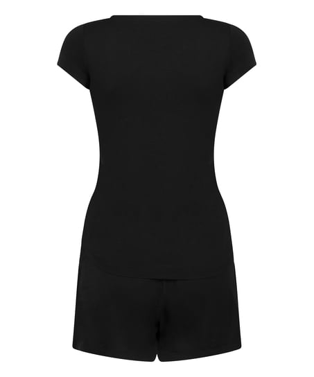 Pyjama Set Jersey, Black