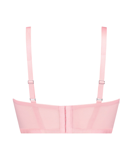 Louise Non-Padded Longline Underwired Bra Kim Petras, Pink