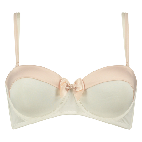 Padded underwired bra Dide, White