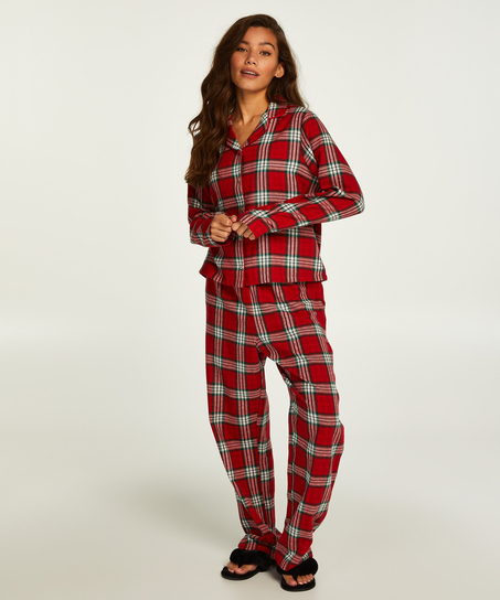 Twill Check Pyjama Set for £37 - Pyjamas - Hunkemöller