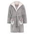 Kids Fleece Bathrobe, Grey