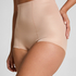 Sculpting scuba high waisted brief, Beige