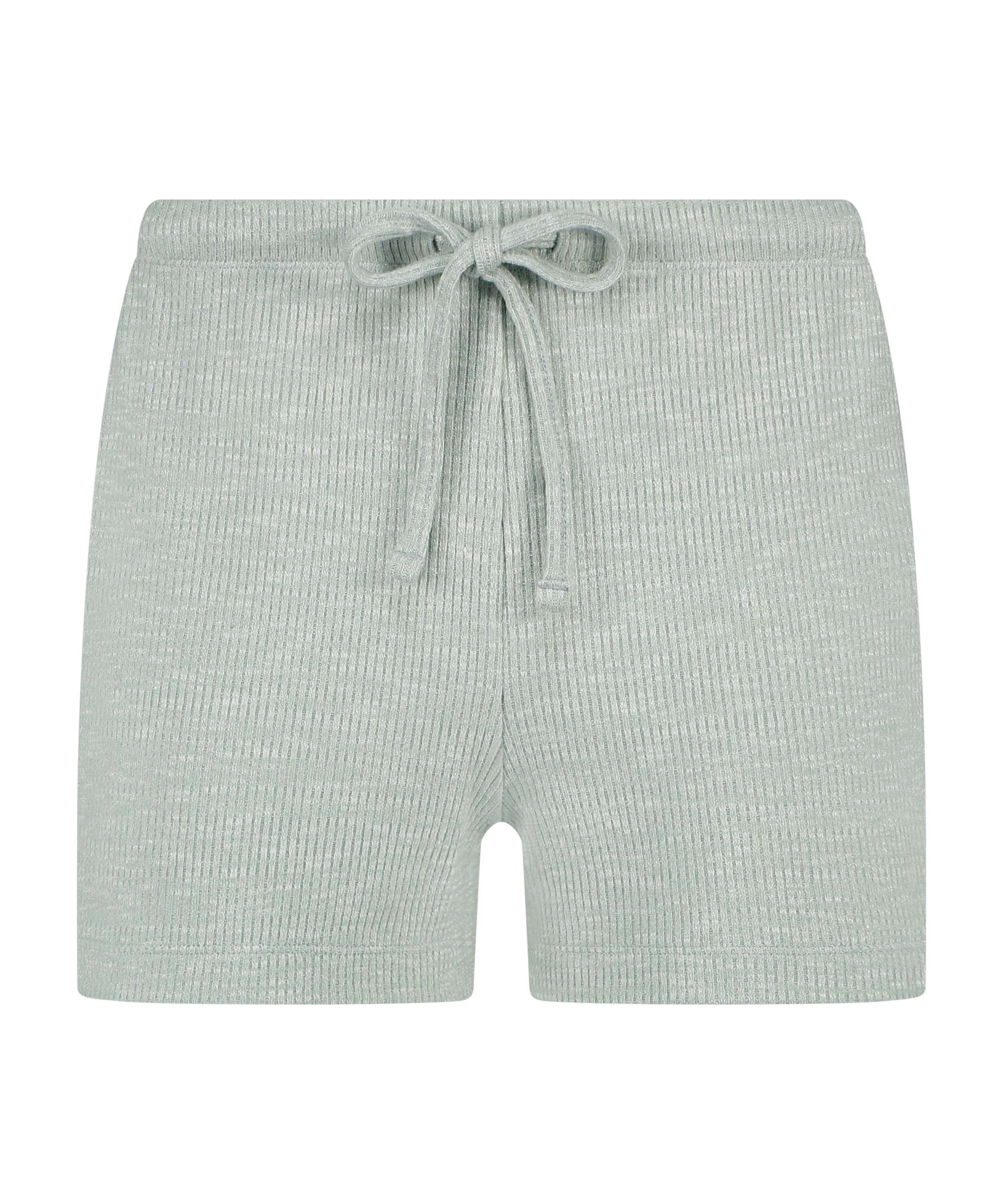 Rib Shorts, Green