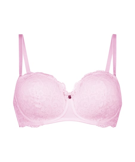 Marine Padded Underwired Bra, Pink