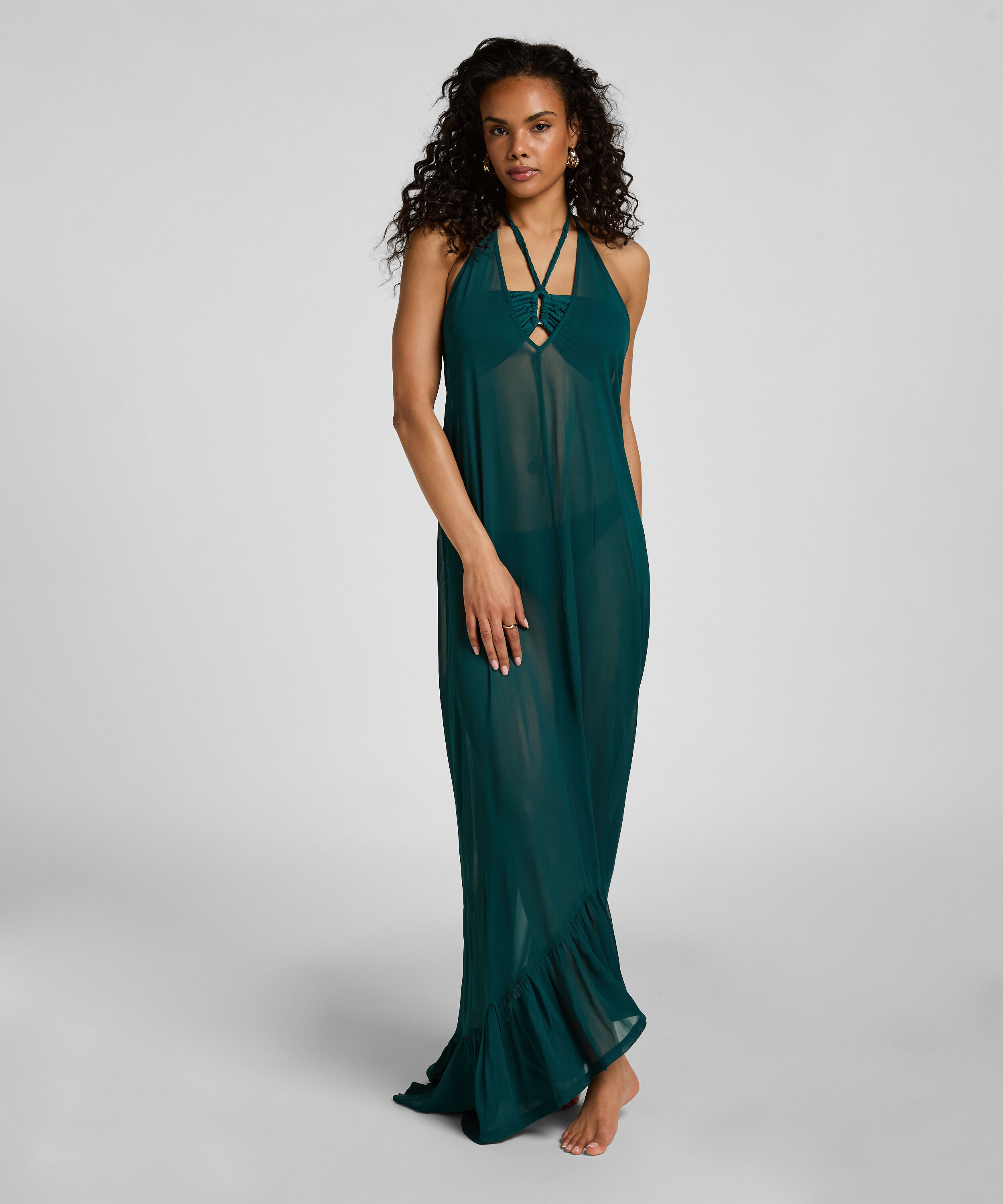 Beach Dress Glam, Green Beach Dress Glam, Green