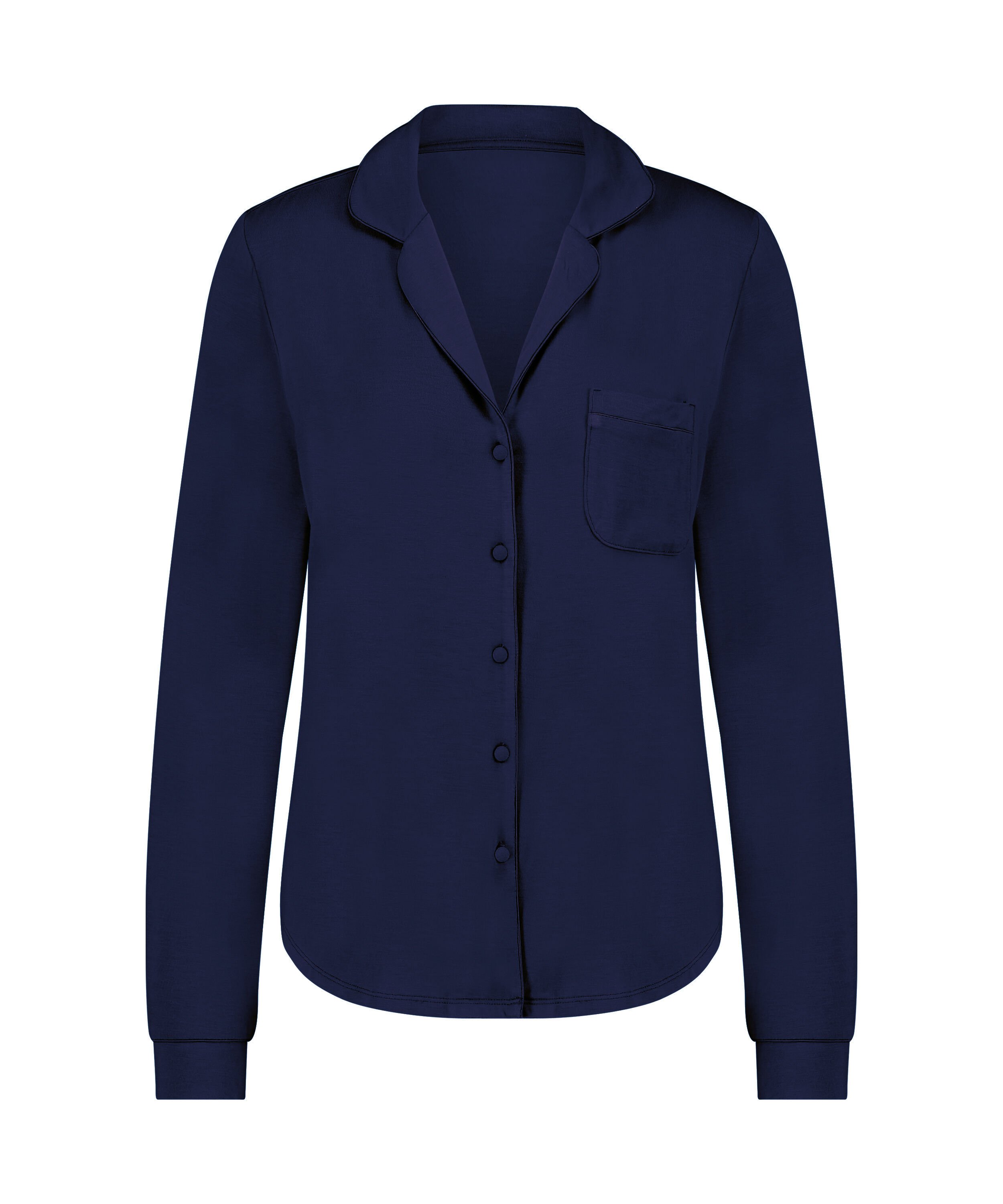 Essential Jersey Long-Sleeved Jacket, Blue
