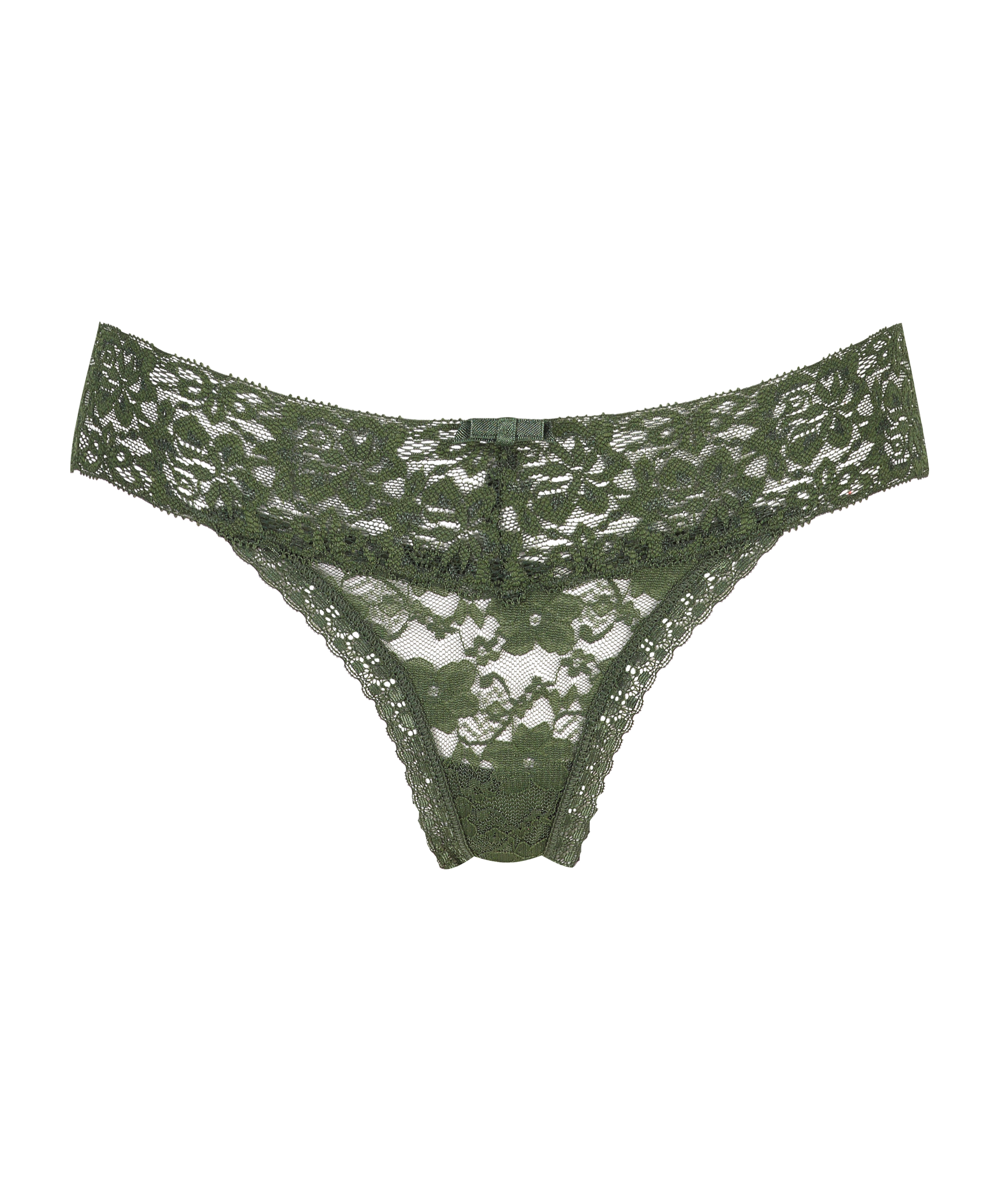 Extra Low V-Thong, Green, main