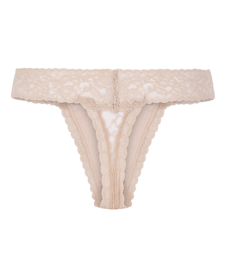 Madison Thong, Beige