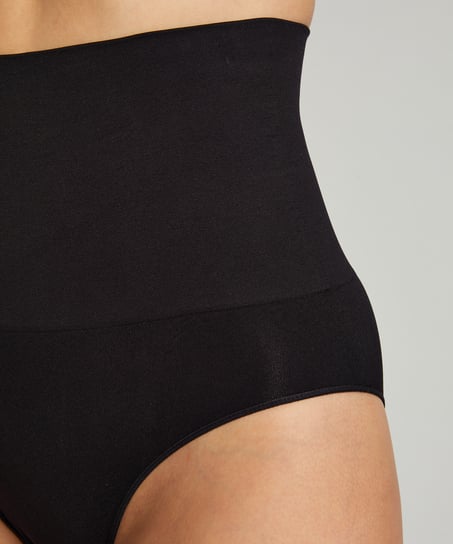 Firming high knickers, Black