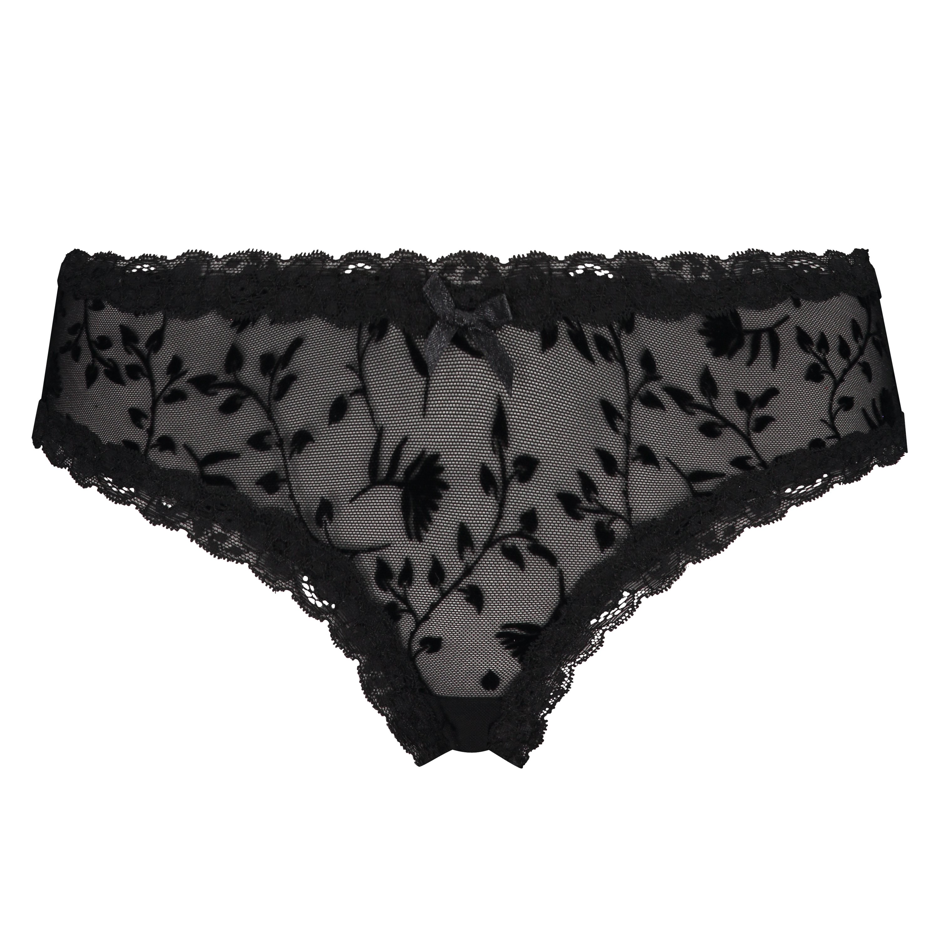 V-shaped Brazilian mesh, Black, main
