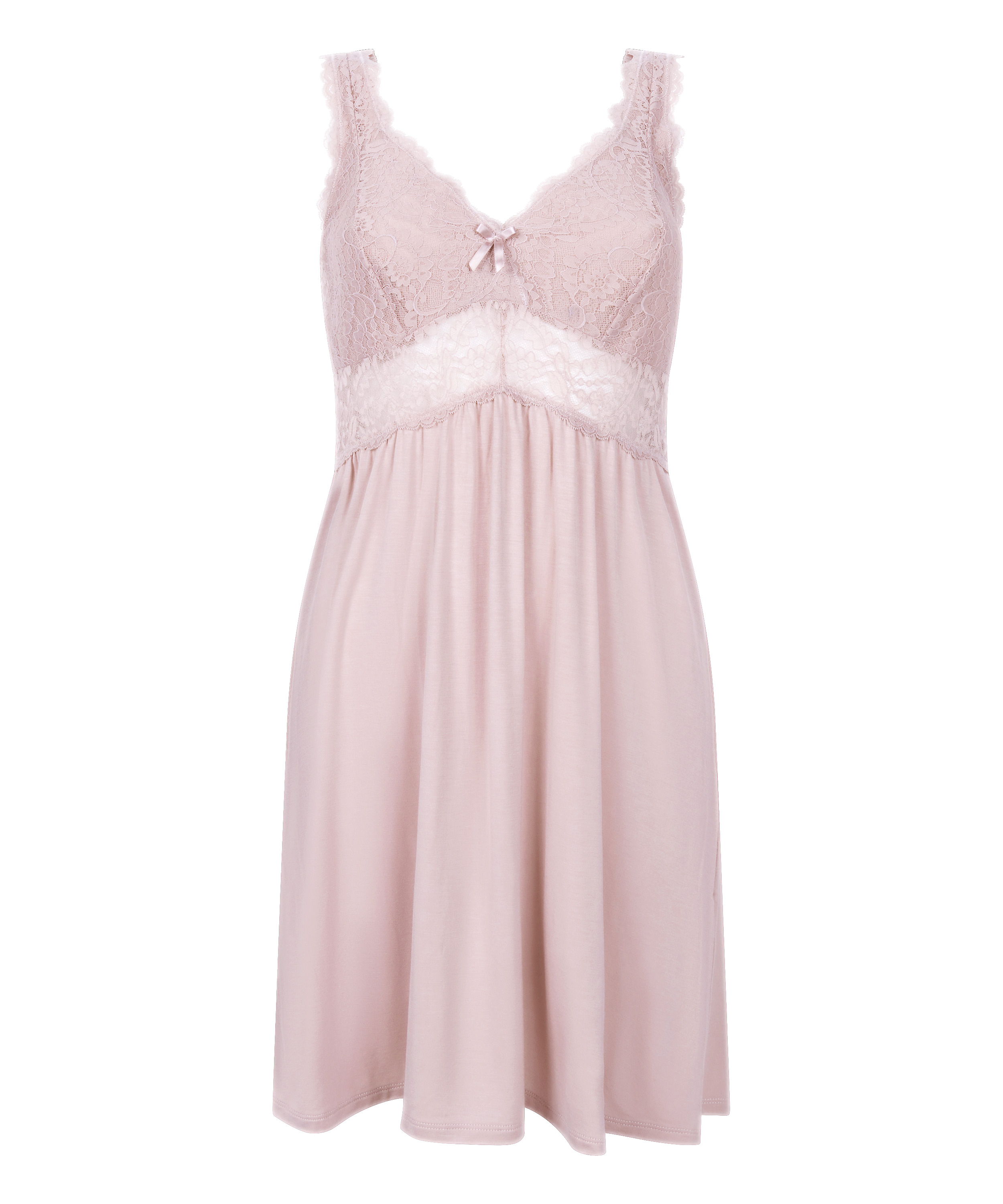 Nora Lace Slip Dress, Pink, main