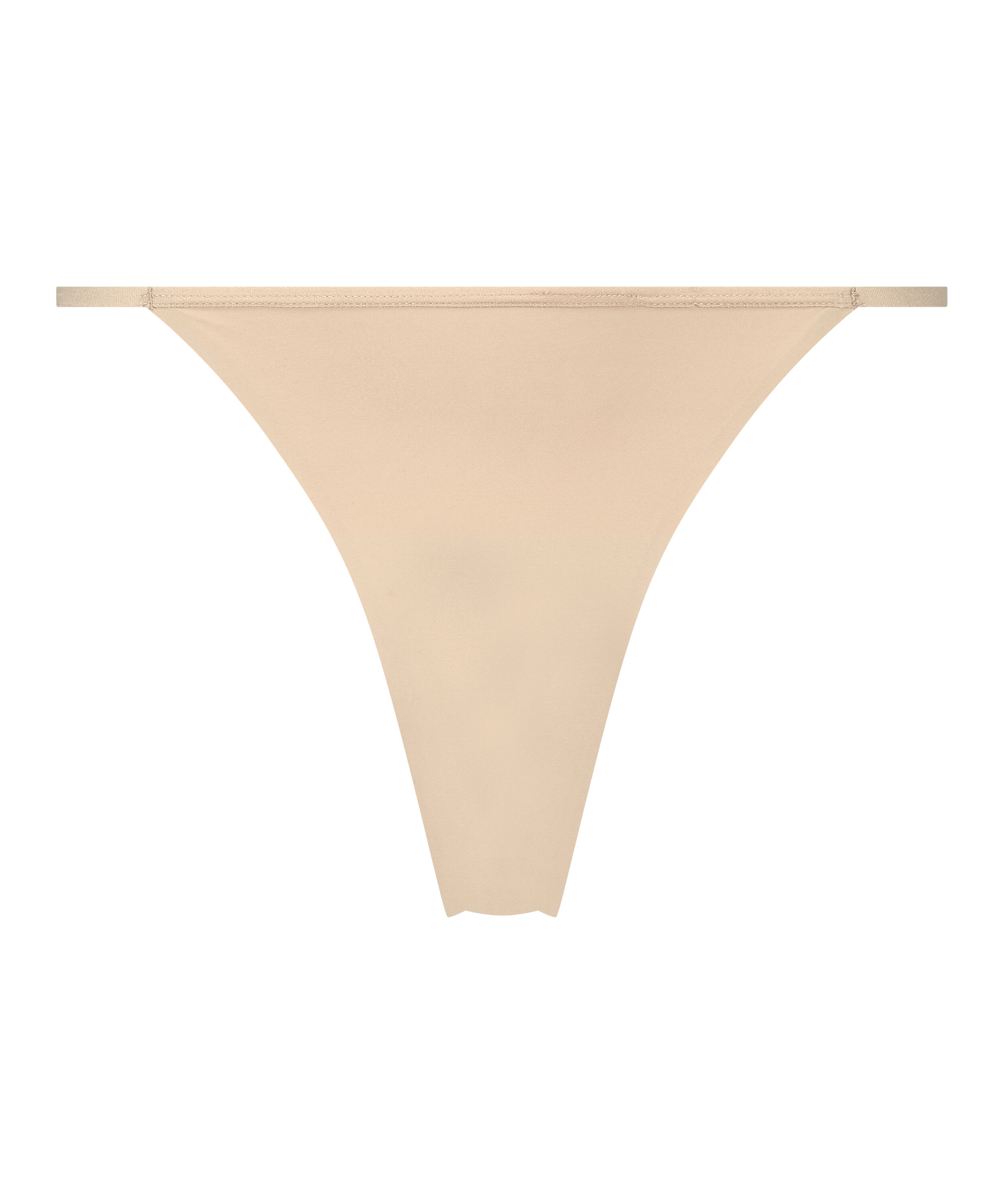 Seamless thong, Beige