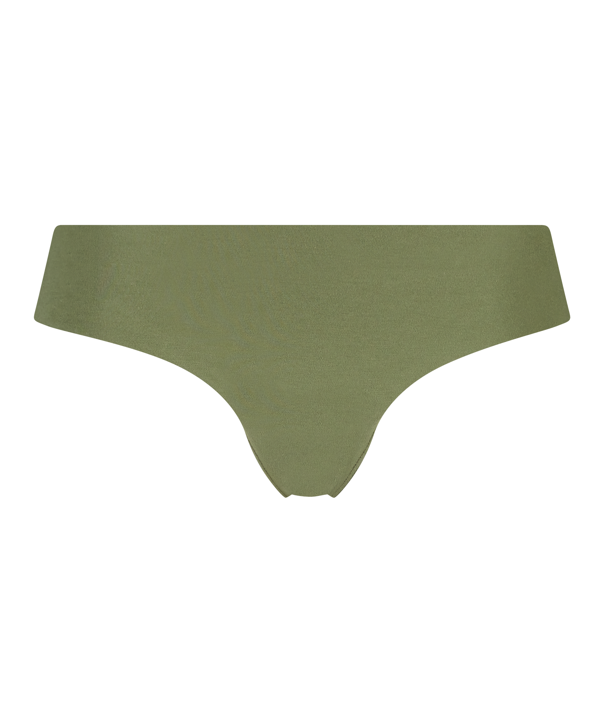 Invisible cotton thong, Green, main