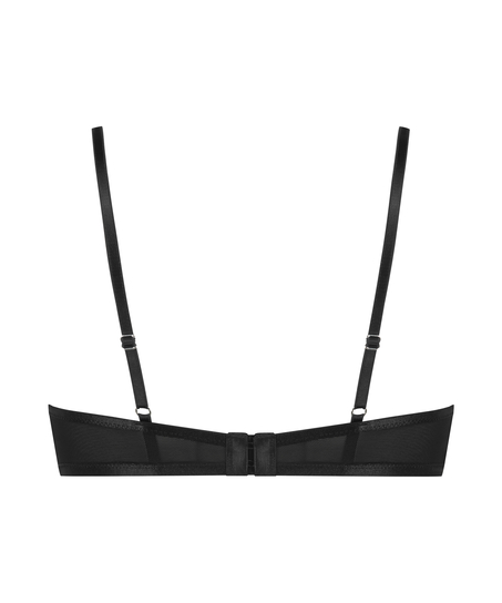 Luna Non-Padded Underwired Bra, Black