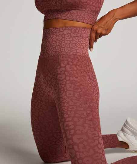 HKMX High waisted seamless sport legging, Pink