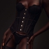 Fleur Bustier Nyakim, Black