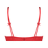 Oceana Padded Underwired Push-Up Bra, Red