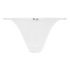 Pointelle Thong, White