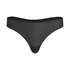 Invisible thong Stripe mesh, Black