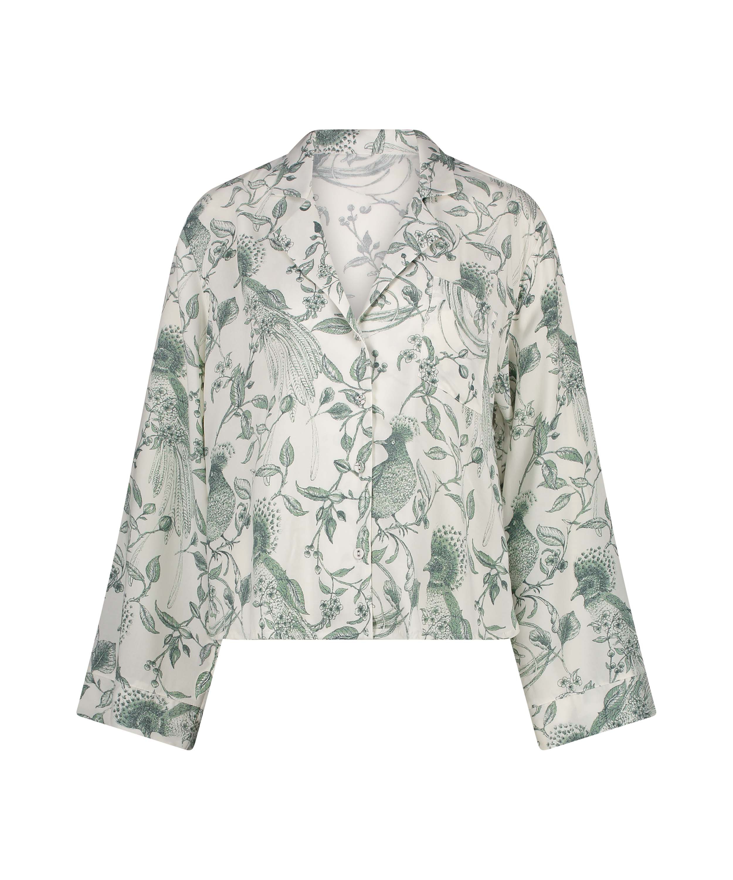 Pyjama Top, White, main