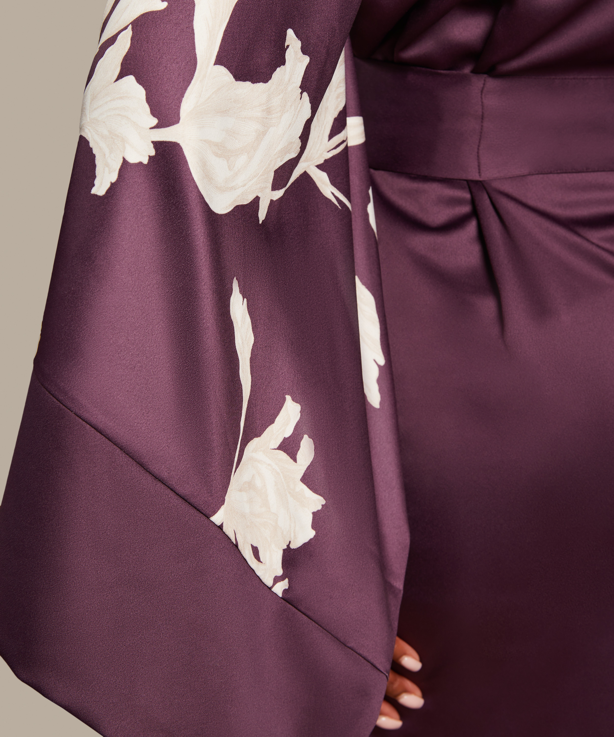 Isla Kimono, Purple, main