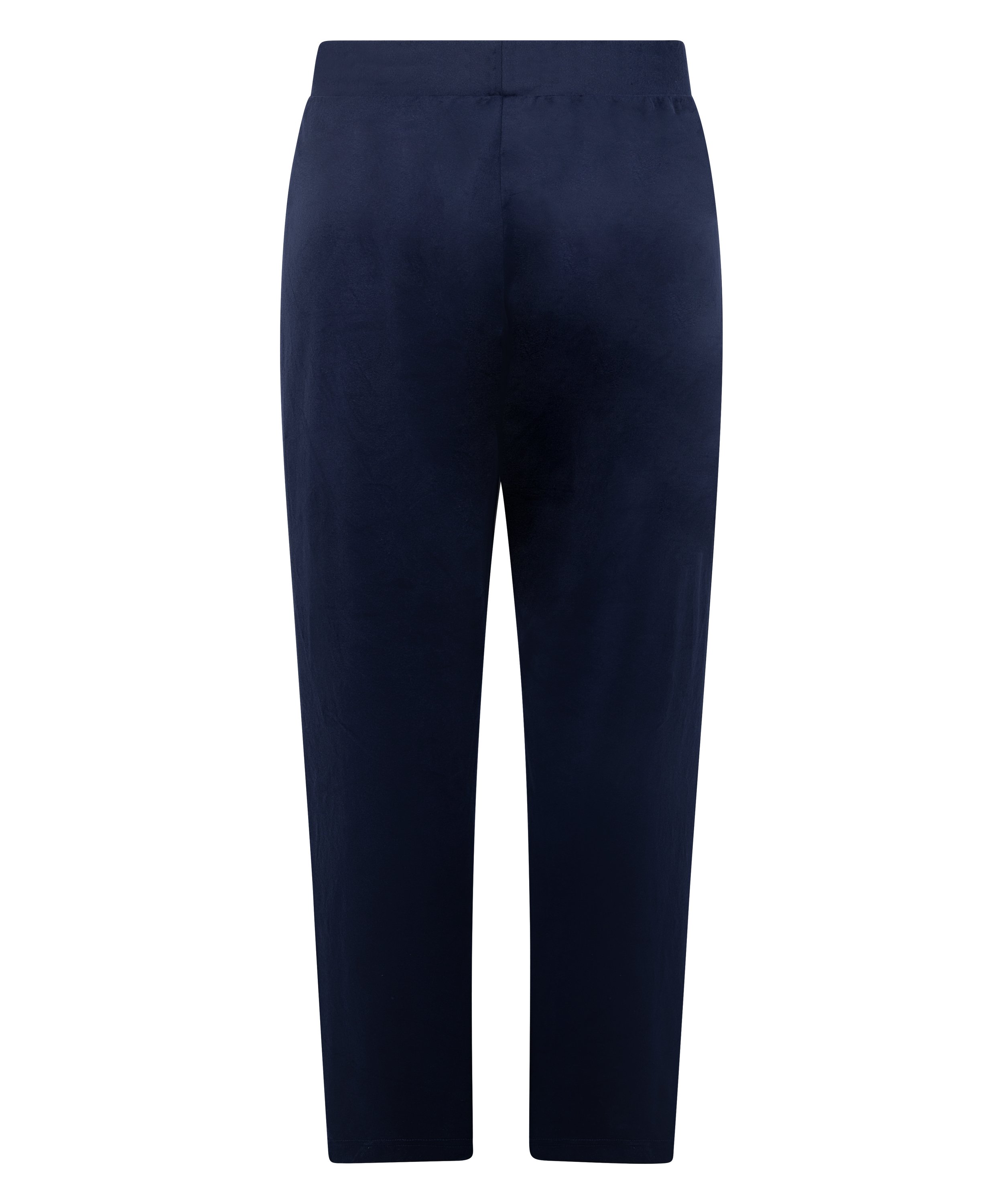 Velours Pyjama Pants, Blue, main
