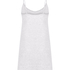 Pointelle Slipdress, Grey
